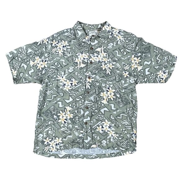 Original Island Sport Other - VTG Original Island‎ Sport Hawaiian Button Down Shirt Size Medium